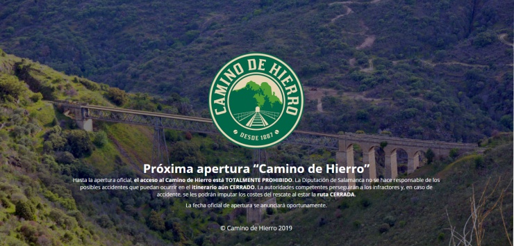 Camino de hierro La Fregeneda - Barca d'Alva