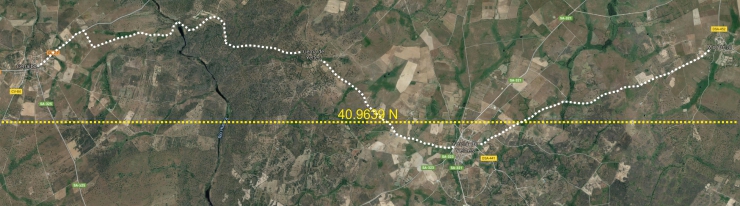 Camino de Moronta a Cerralbo